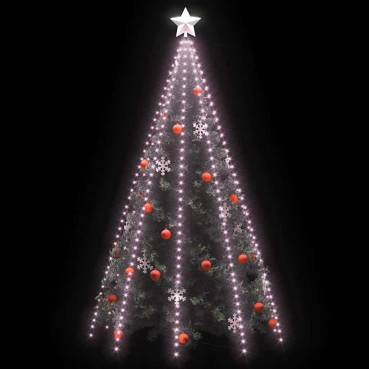 Alt view image 11 of 13 - vidaXL Tree Light Xmas Tree Lights for Indoor and Outdoor LED Net Light 157.5"