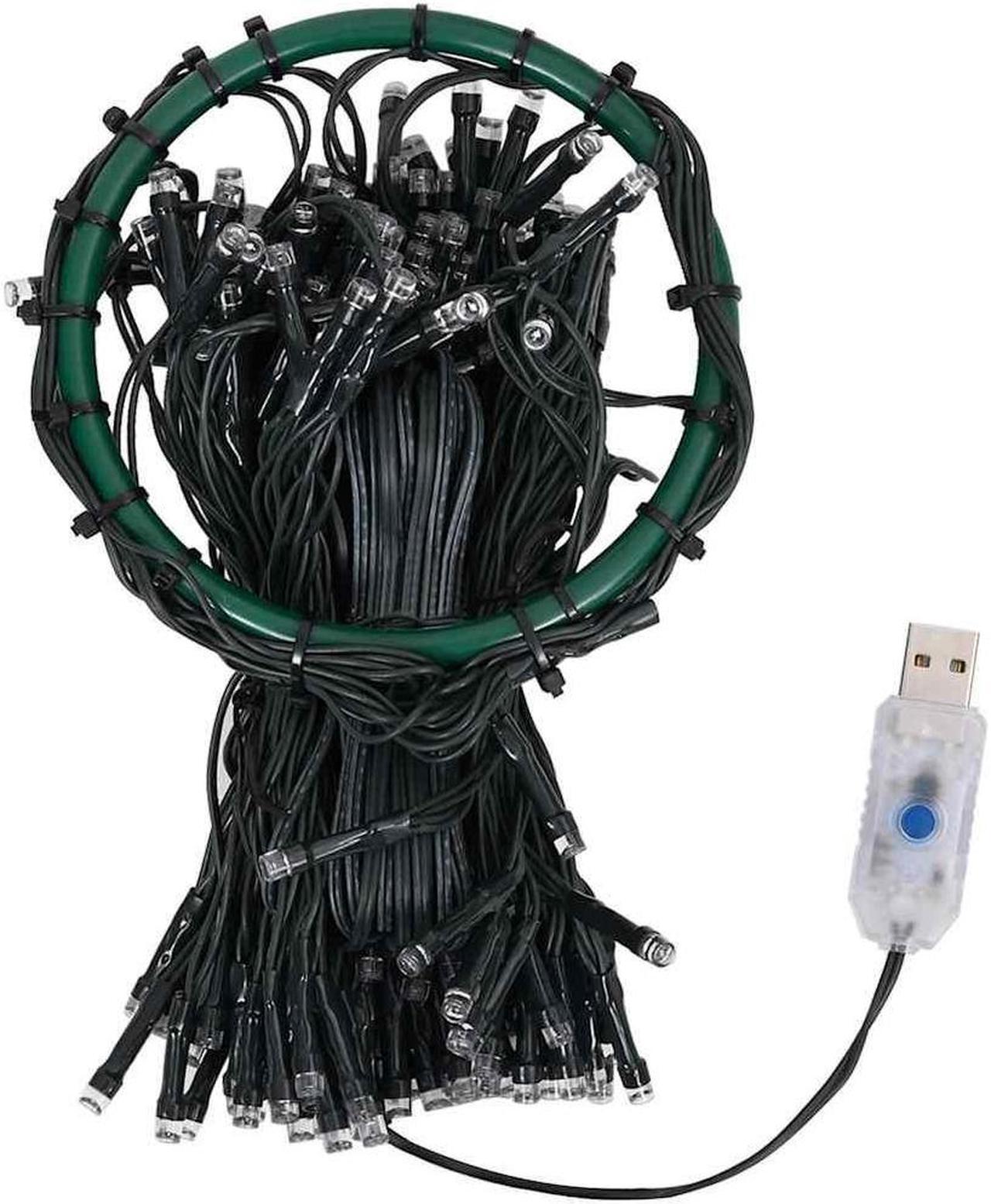 Alt view image 10 of 13 - vidaXL Tree Light Xmas Tree Lights for Indoor and Outdoor LED Net Light 157.5"