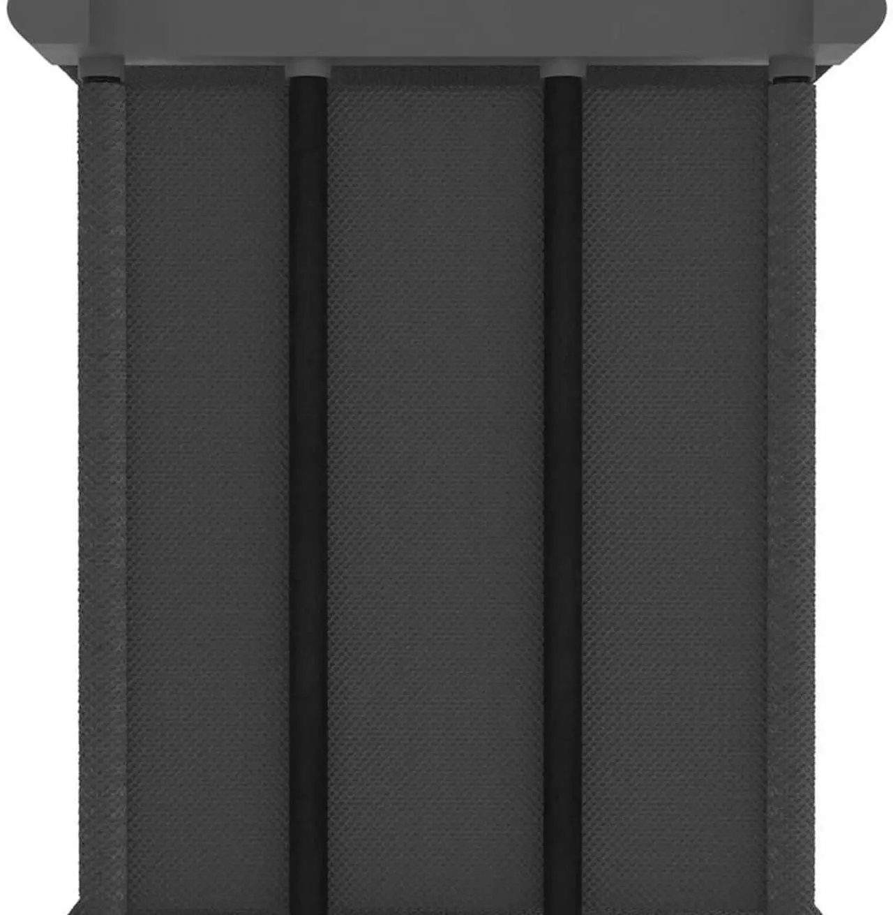 Alt view image 5 of 7 - vidaXL Display Shelf with Boxes Free Standing 9-Cube Storage Shelf Gray Fabric