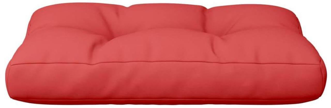 Alt view image 5 of 7 - vidaXL Pallet Cushion Red 100% Polyester 23.6"" x 15.7"" x 4.7