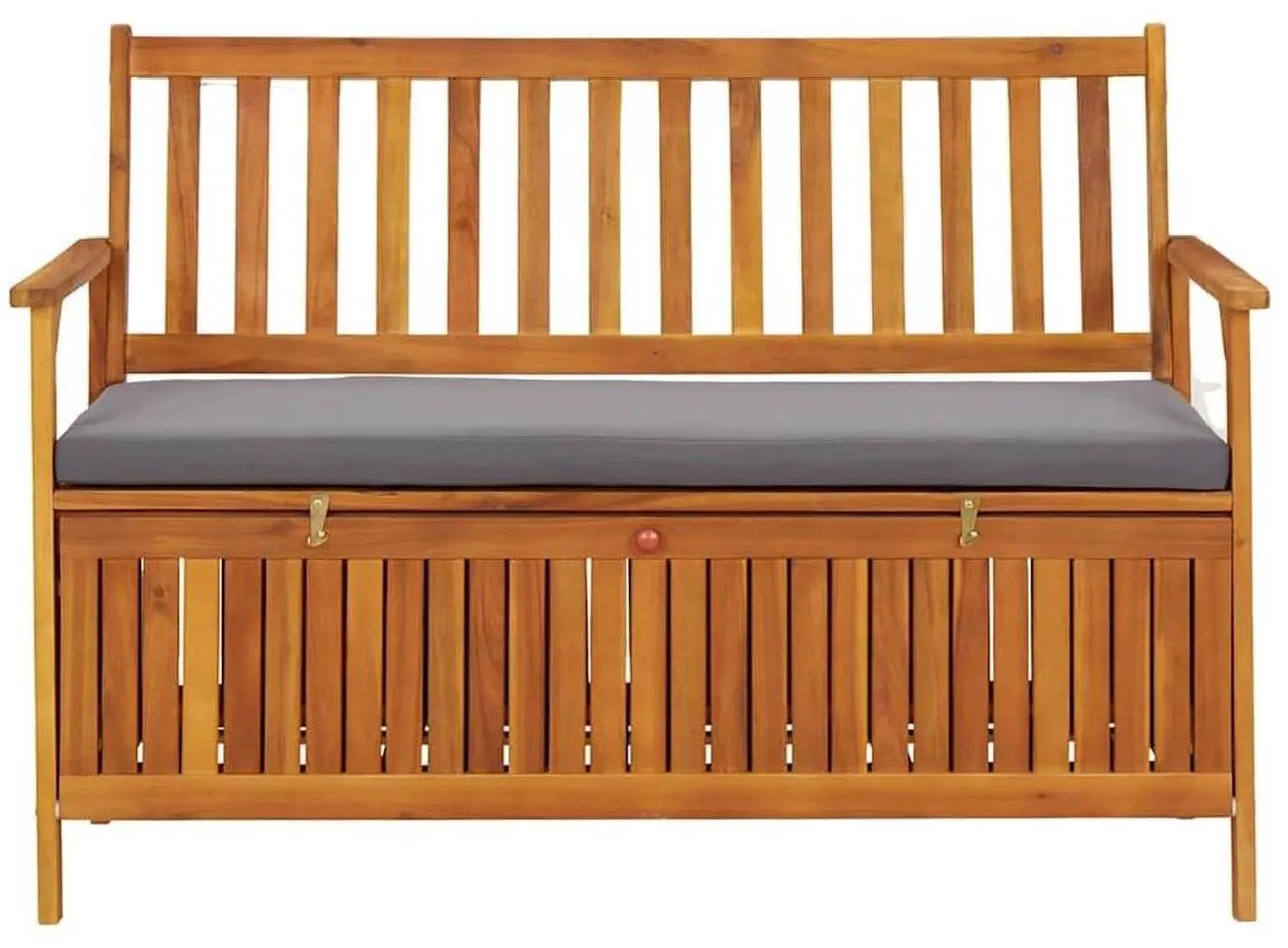 vidaXL Garden Storage Bench - Thumbnail 4