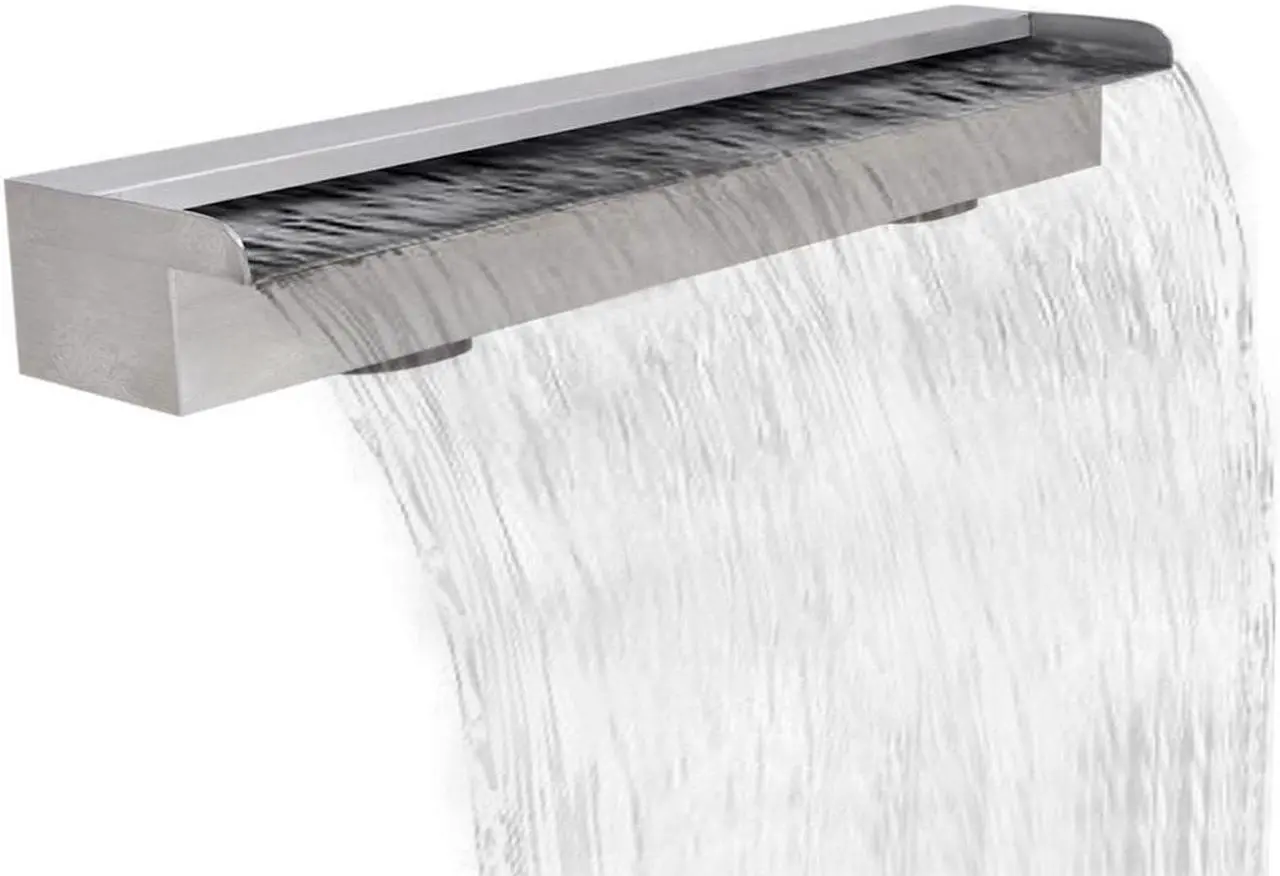 Main image of vidaXL Pool Fountain Spillway Waterfall Fountain for Garden Pond Stainless Steel