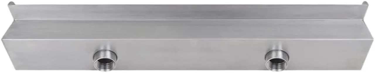 Alt view image 3 of 10 - vidaXL Pool Fountain Spillway Waterfall Fountain for Garden Pond Stainless Steel