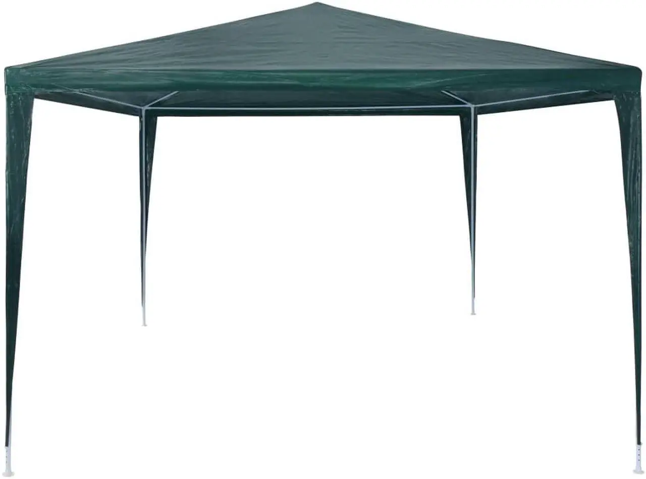 Alt view image 3 of 10 - vidaXL Party Tent Outdoor Canopy Tent Patio Gazebo Marquee Sunshade PE Green