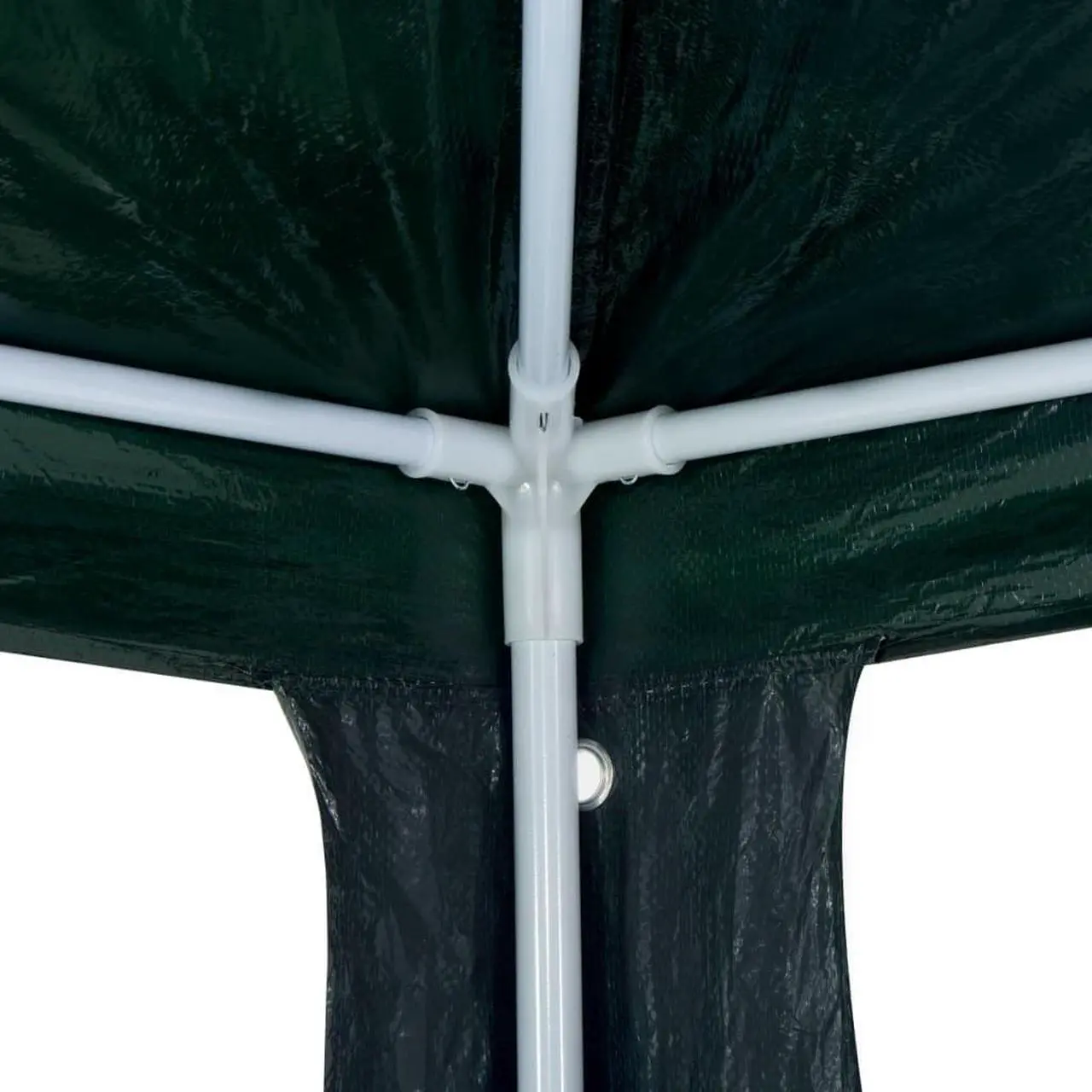 Alt view image 5 of 10 - vidaXL Party Tent Outdoor Canopy Tent Patio Gazebo Marquee Sunshade PE Green