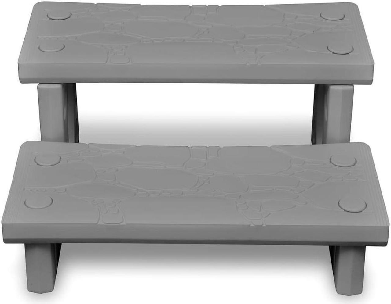 Alt view image 2 of 5 - Gray Spa Steps