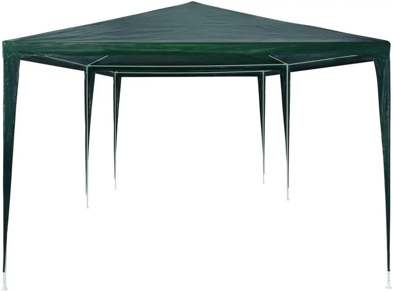 Alt view image 3 of 11 - vidaXL Party Tent Outdoor Canopy Tent Patio Gazebo Marquee Sunshade PE Green