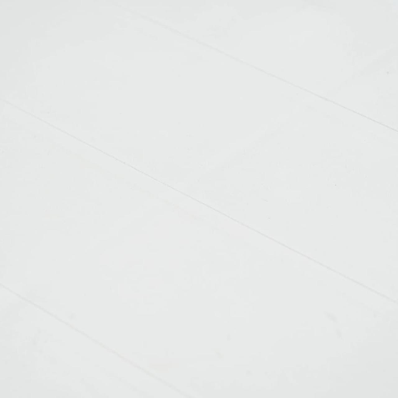 Alt view image 3 of 11 - vidaXL Patio Table White 59" Plastic Rattan Look Garden Table Camping Table