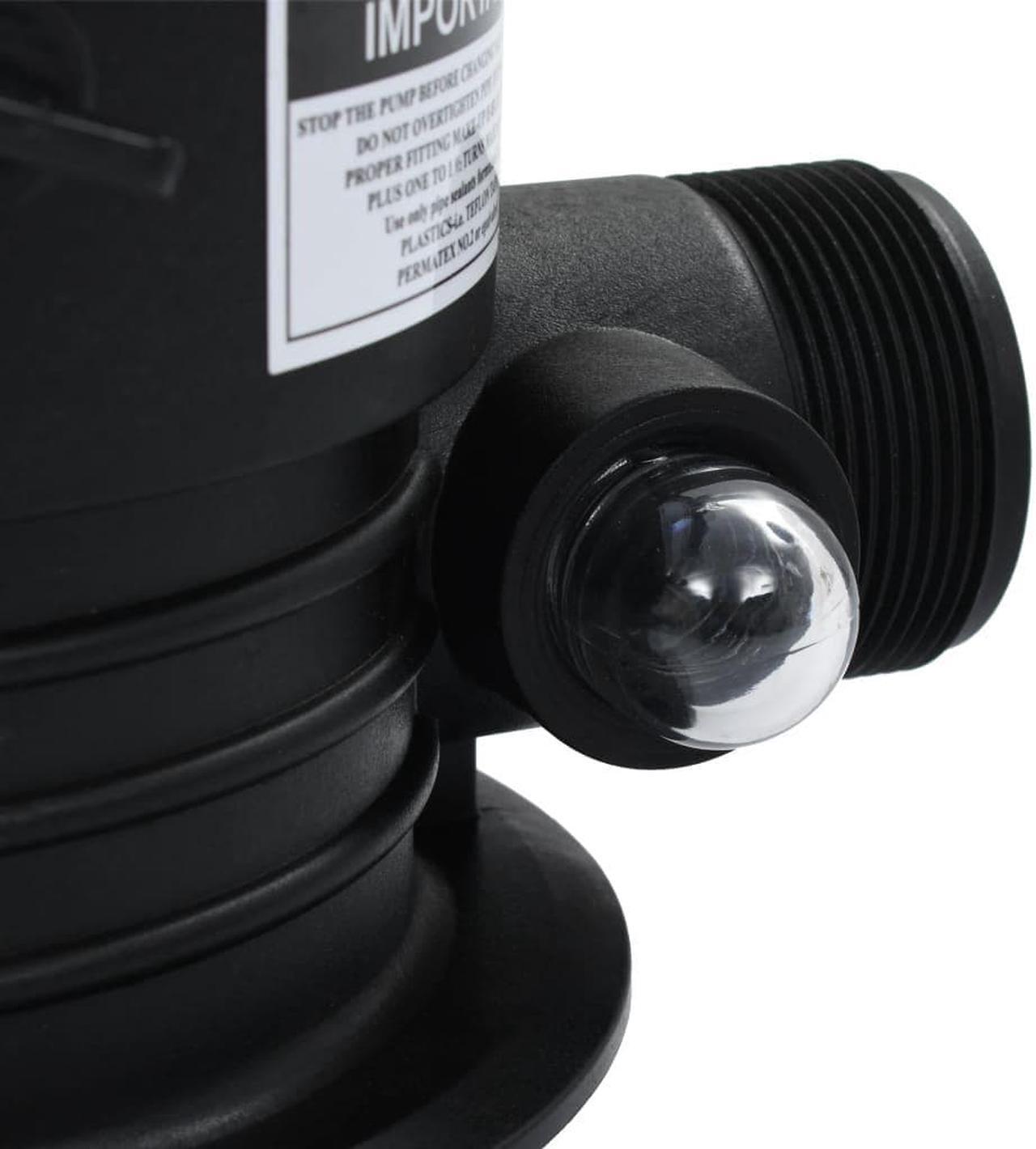 Alt view image 5 of 8 - vidaXL Multiport Valve for Sand Filter ABS 1.5" 6-way