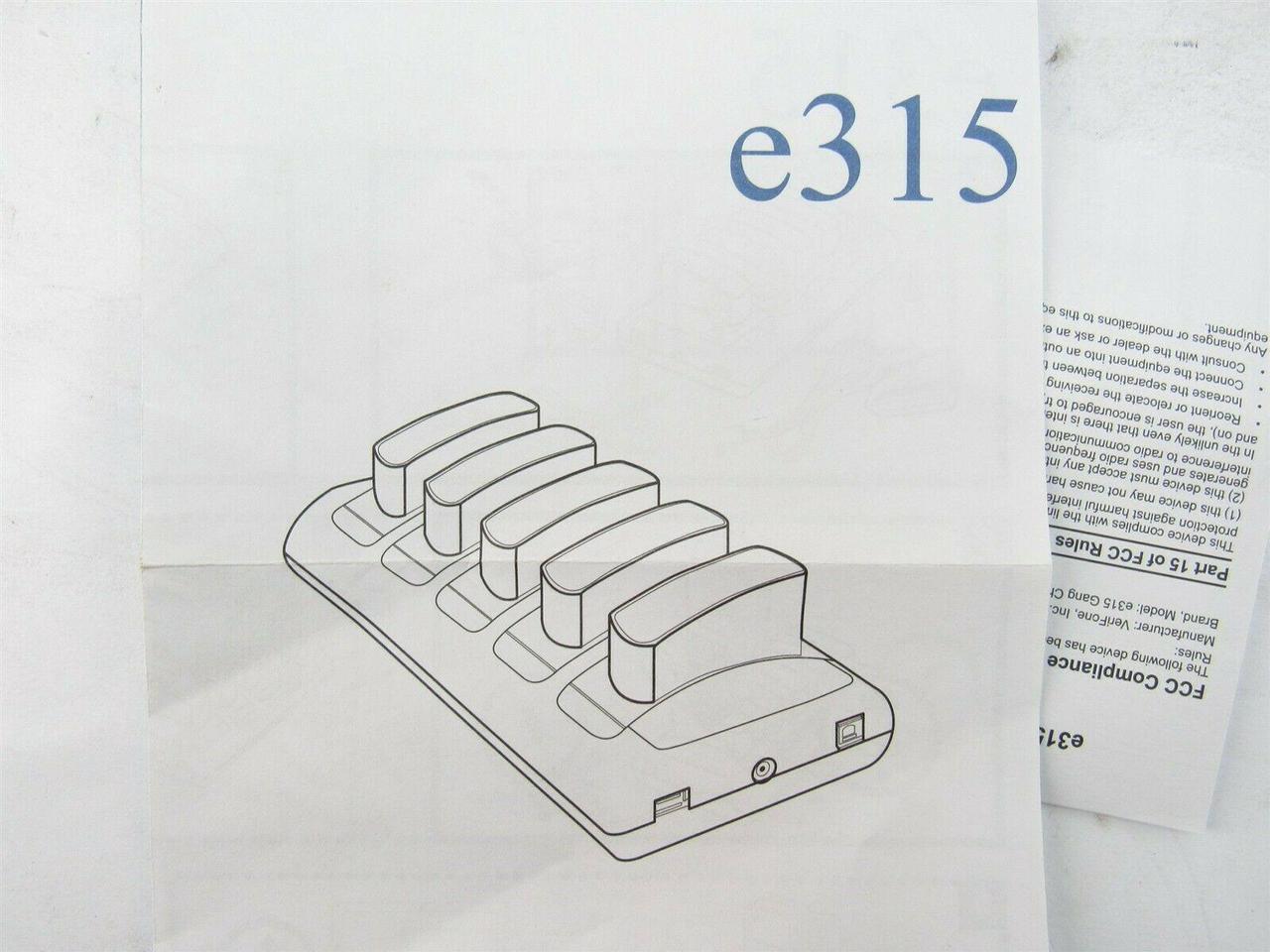 Alt view image 4 of 8 - VeriFone M087-Q03-50-NAA e315 Only - 5 Slot Smart Charger