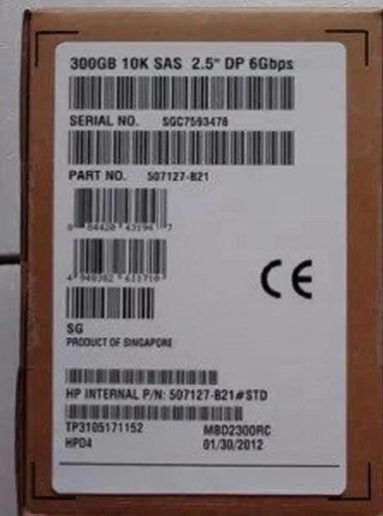 Alt view image 7 of 8 - HP 507284-001 300 GB 2.5" Internal Hard Drive