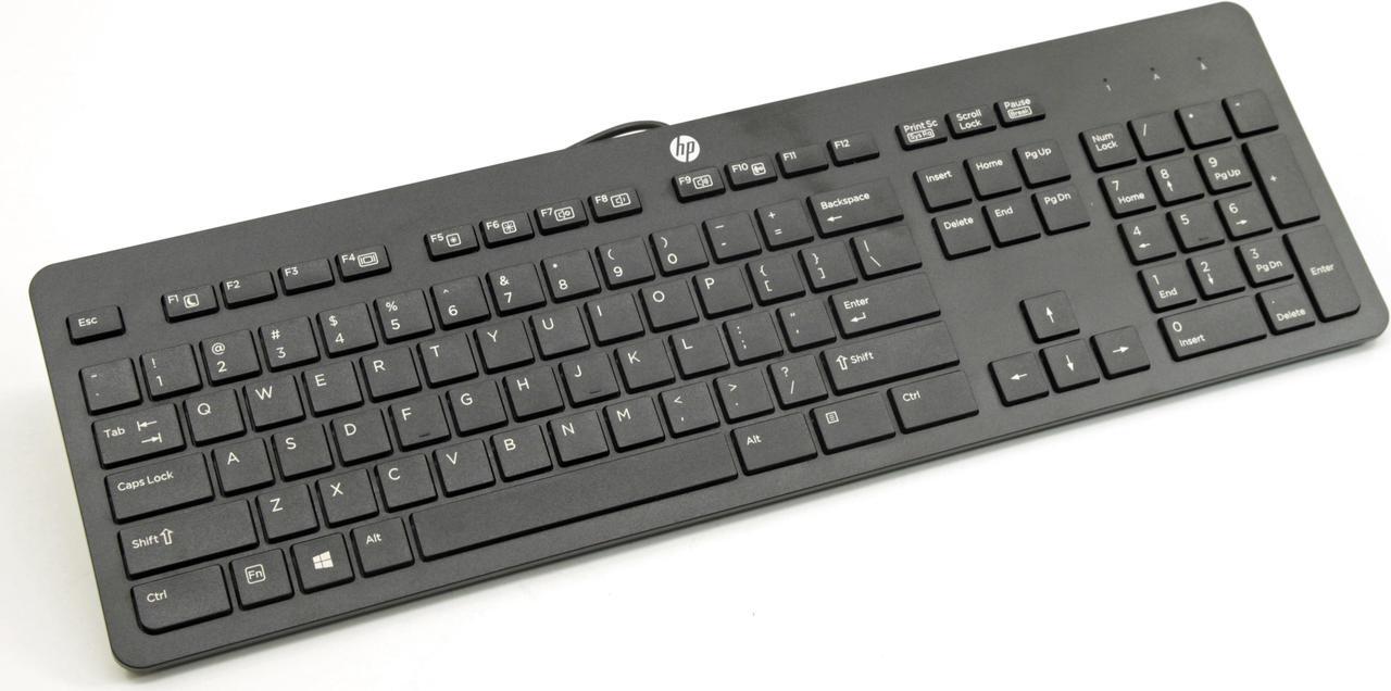 Main image of New HP 803181-001 Wired USB Slim Keyboard