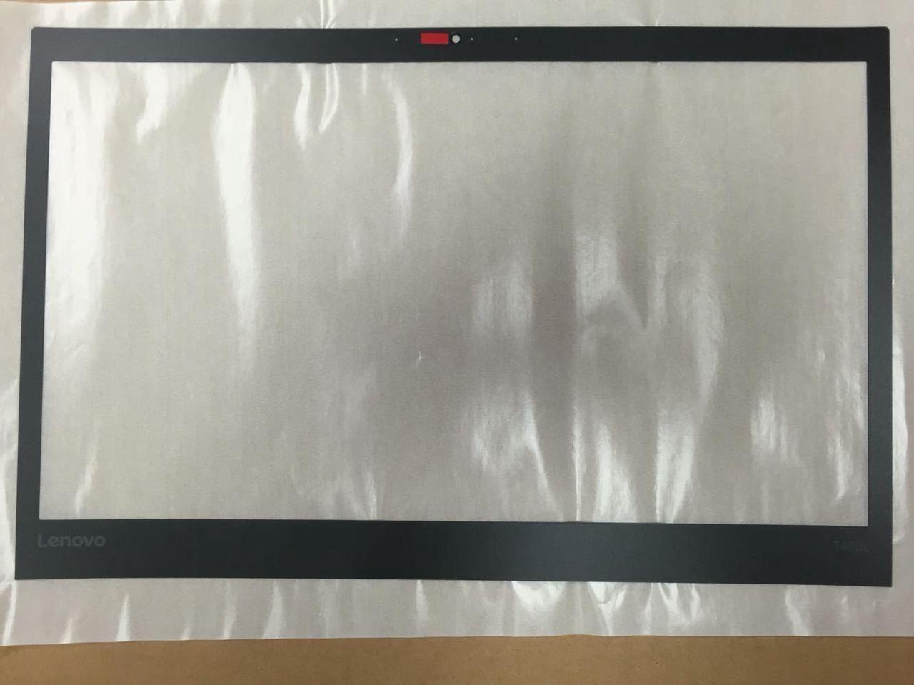 Main image of Lenovo ThinkPad T460s LCD Bezel Sheet Cover Sticker W/Camera Port 01AW304