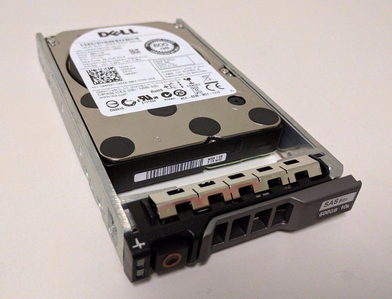 Main image of DELL 96G91 600Gb 10000Rpm 32Mb Buffer Sas6Gbits 2.5Inch Form Factor Hard Drive With Trayfor Poweredge Server.