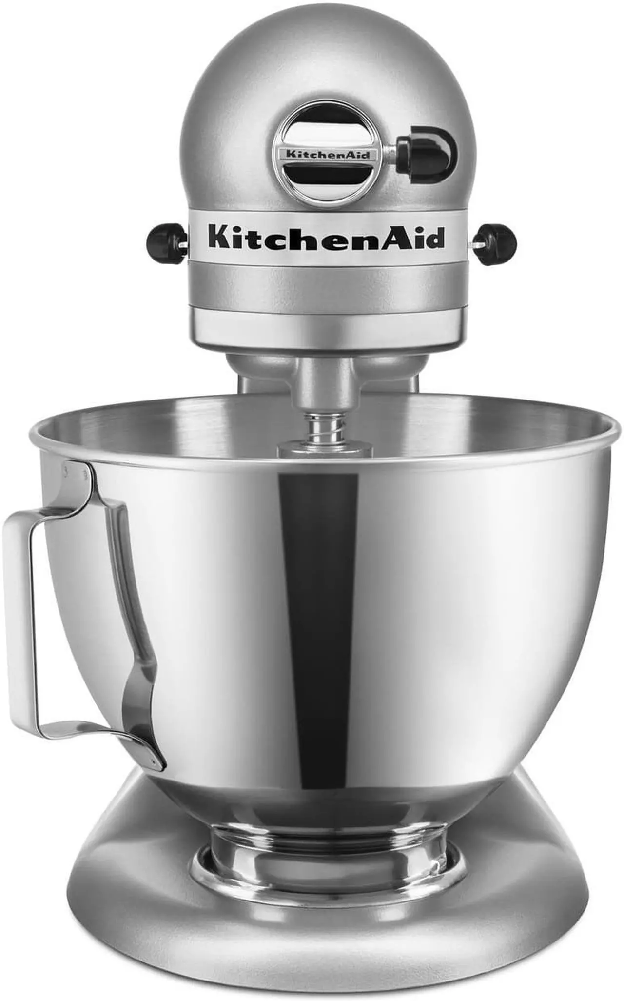 Alt view image 3 of 5 - Kitchen Aid Ultra Power Plus Series 4.5-Quart Tilt-Head Stand Mixer - KSM96CU - Silver