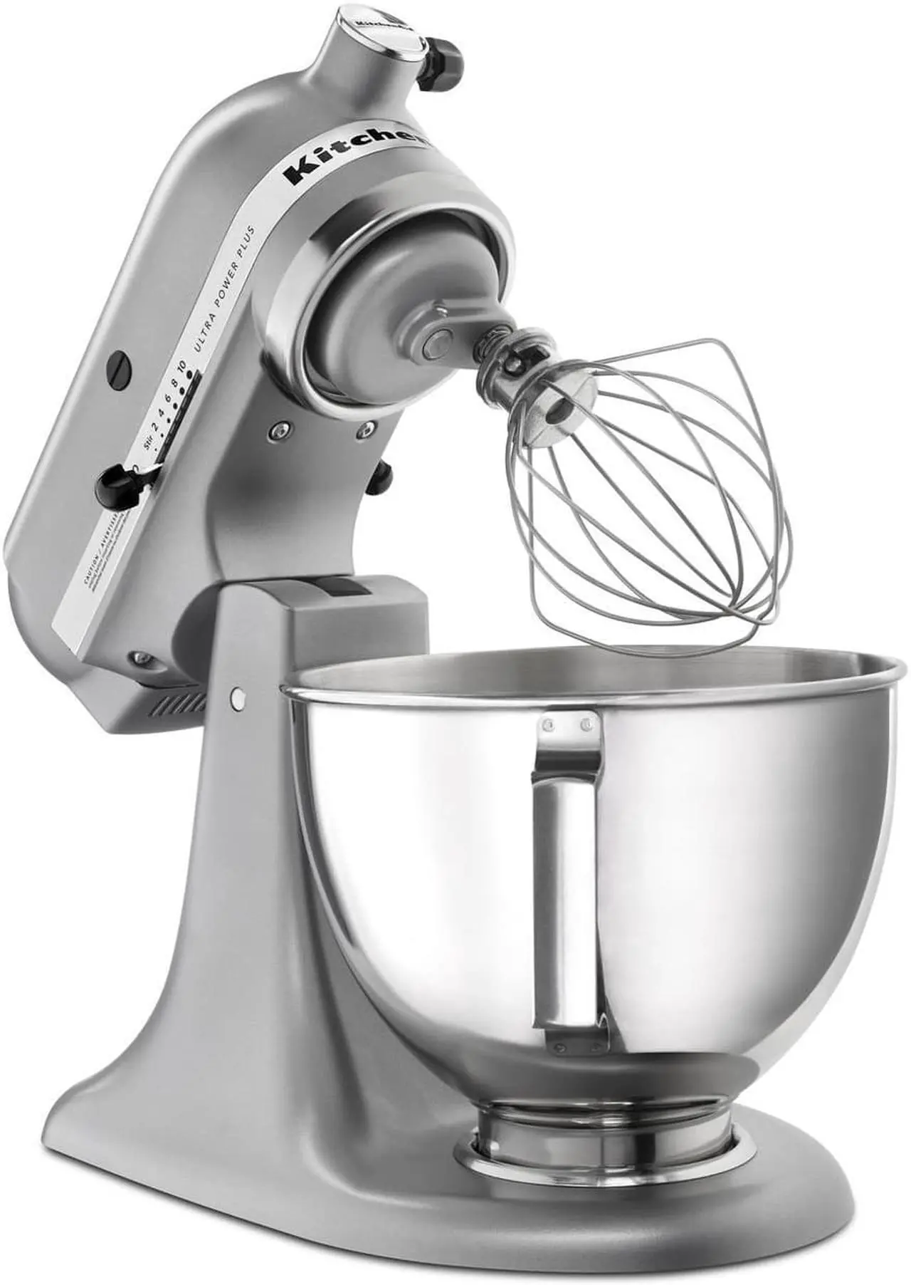 Main image of Kitchen Aid Ultra Power Plus Series 4.5-Quart Tilt-Head Stand Mixer - KSM96CU - Silver