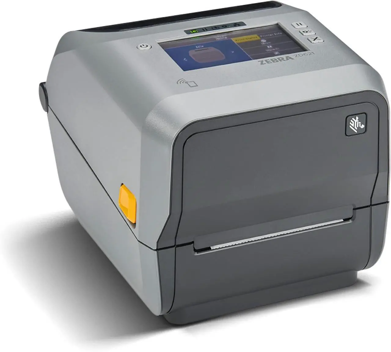Main image of Ze bra ZD621 Thermal Shipping Label Printer 4"| 300 DPI | No Ink Required | 4x6 | USB, Serial, Ethernet, Tap to Print NFC | Touch Color LCD | 2 Year Warranty | UPS/USPS/FedEx | Thermal Transfer