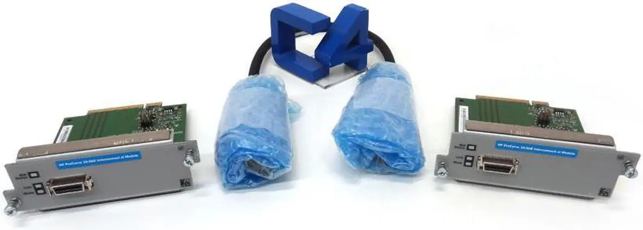 Alt view image 3 of 7 - HP J9165A ProCurve 10-GbE al Interconnect Kit