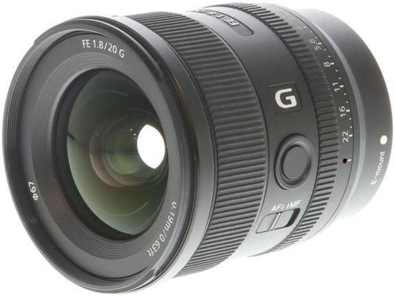 Alt view image 8 of 20 - Sony FE 20mm f/1.8 G Full-Frame Large-Aperture Ultra-Wide Angle G Lens