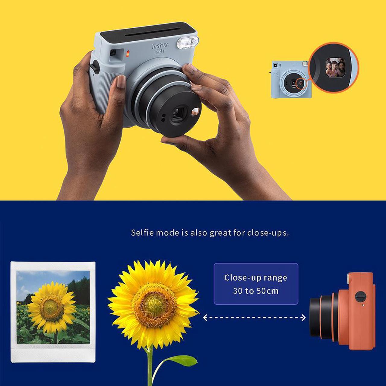 Alt view image 16 of 20 - Fujifilm Instax Square SQ1 Instant Camera - Glacier Blue