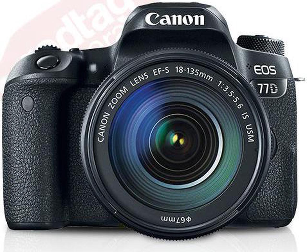 Alt view image 16 of 20 - Canon EOS 77D EF-S 18-135 IS USM Kit