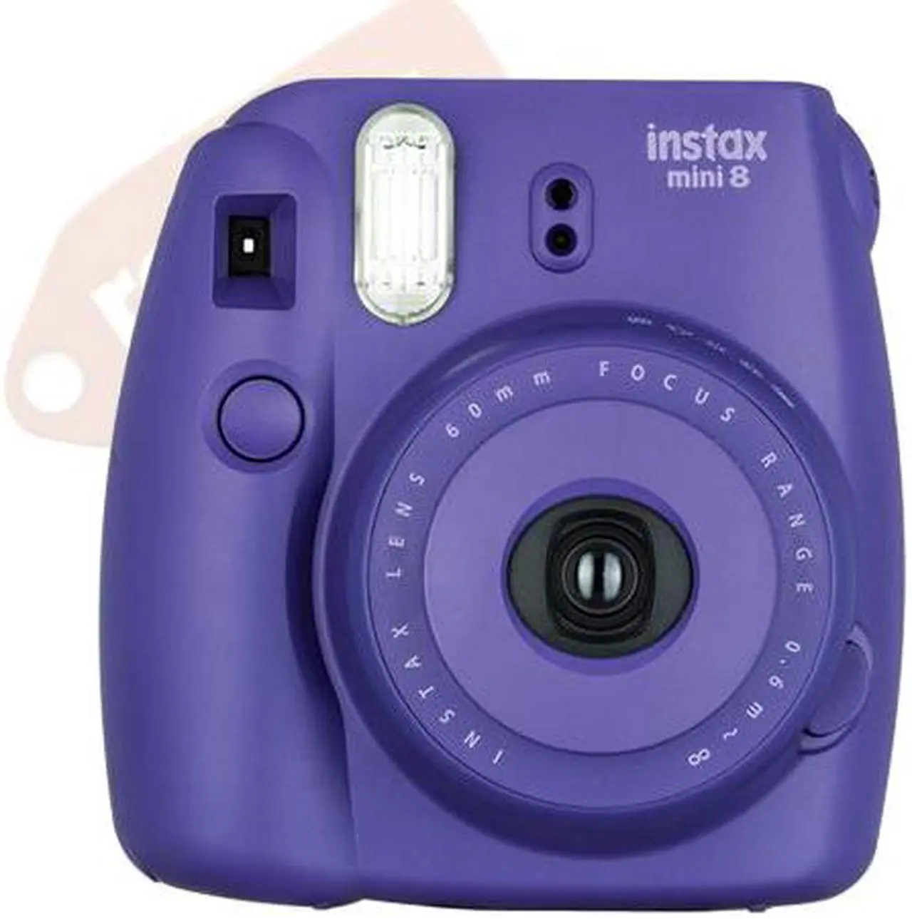 Alt view image 8 of 13 - Fujifilm Instax Mini 8 Instant Film Camera (Grape)