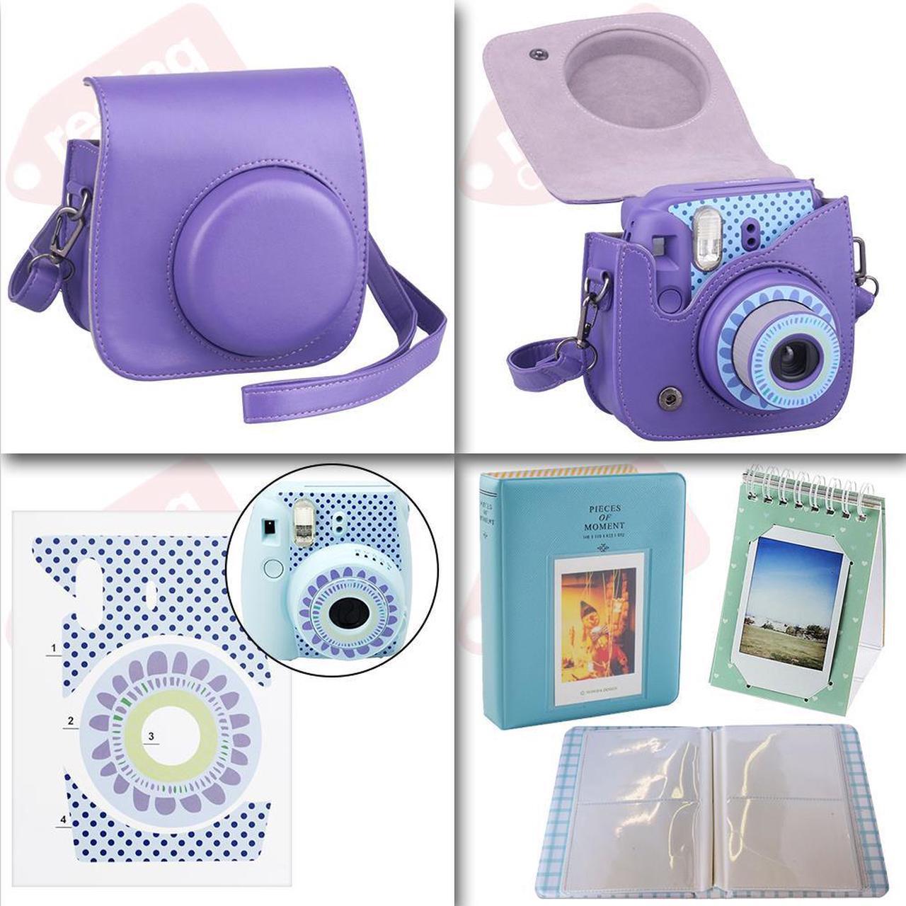 Alt view image 2 of 6 - Fujifilm Instax Mini 9 Instant Film Camera Lime Green + 40 Film Deluxe Bundle