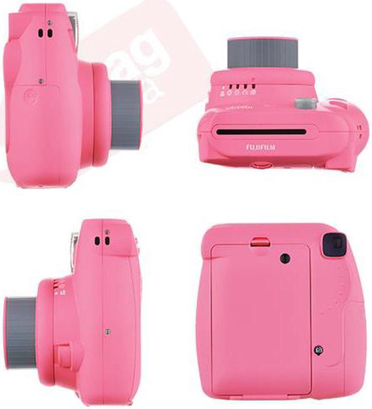 Alt view image 5 of 6 - Fujifilm Instax Mini 9 Instant Film Camera Lime Green + 40 Film Deluxe Bundle