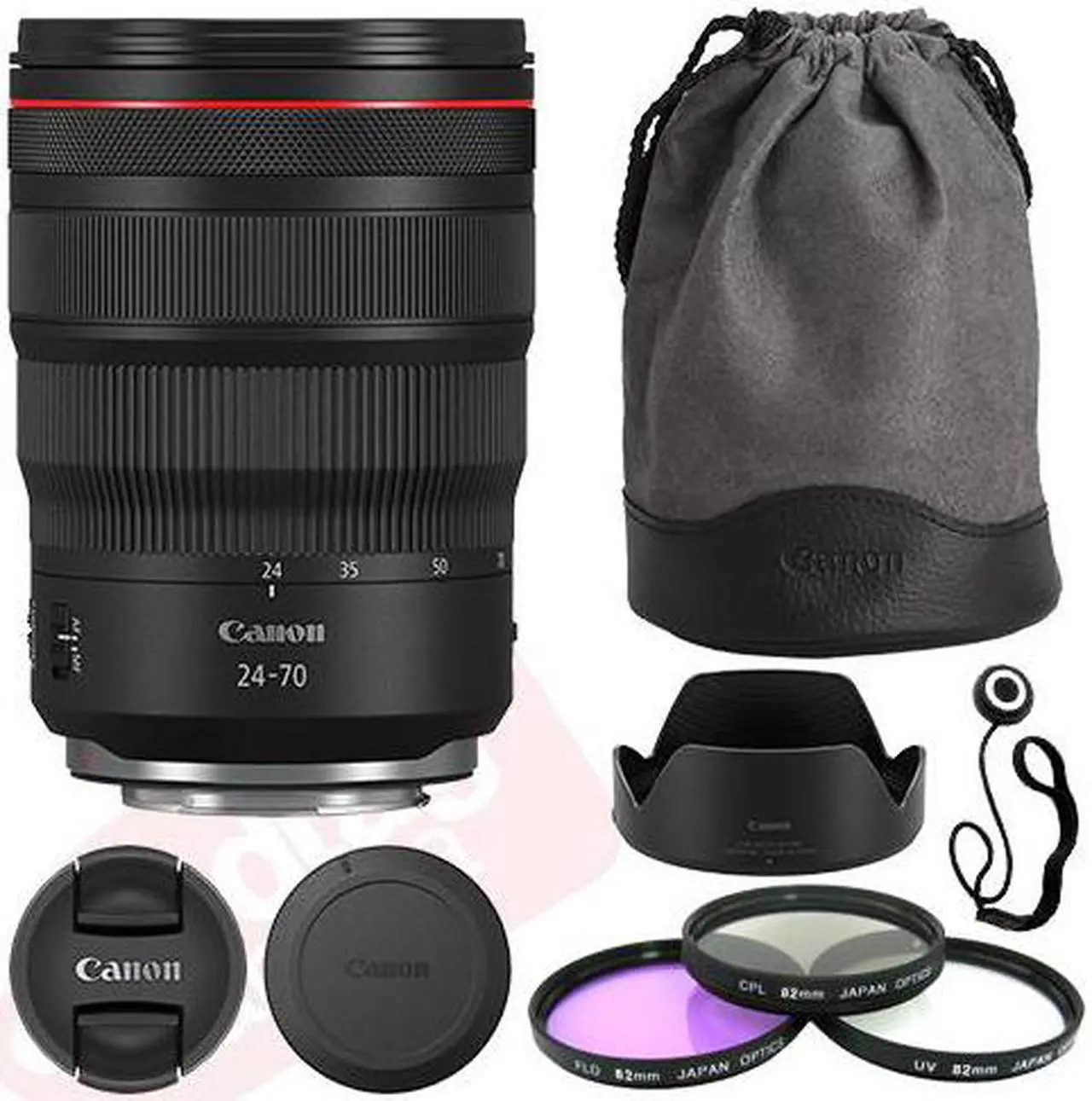 Alt view image 2 of 7 - Canon RF 24-70mm f/2.8L IS USM Lens + Deluxe Accessory Kit