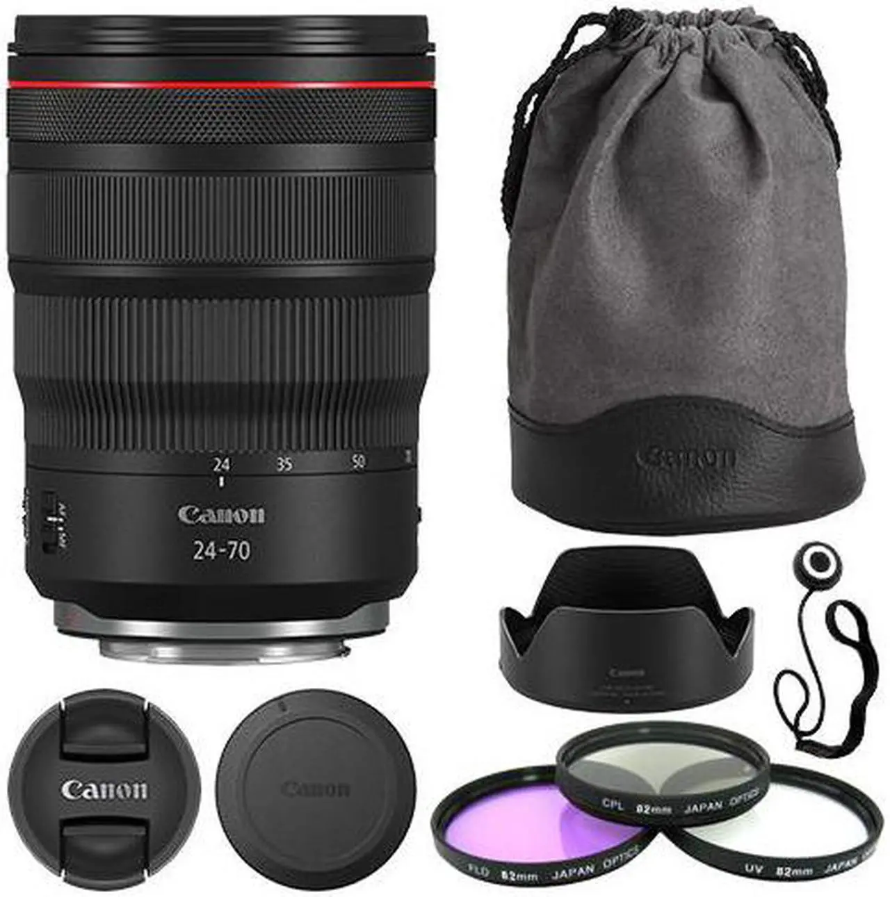 Main image of Canon RF 24-70mm f/2.8L IS USM Lens + Deluxe Accessory Kit