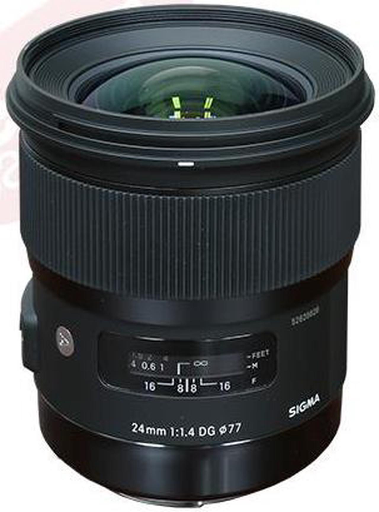 Alt view image 9 of 18 - Sigma 24mm F/1.4 DG HSM Art Lens for Sony E (401965)