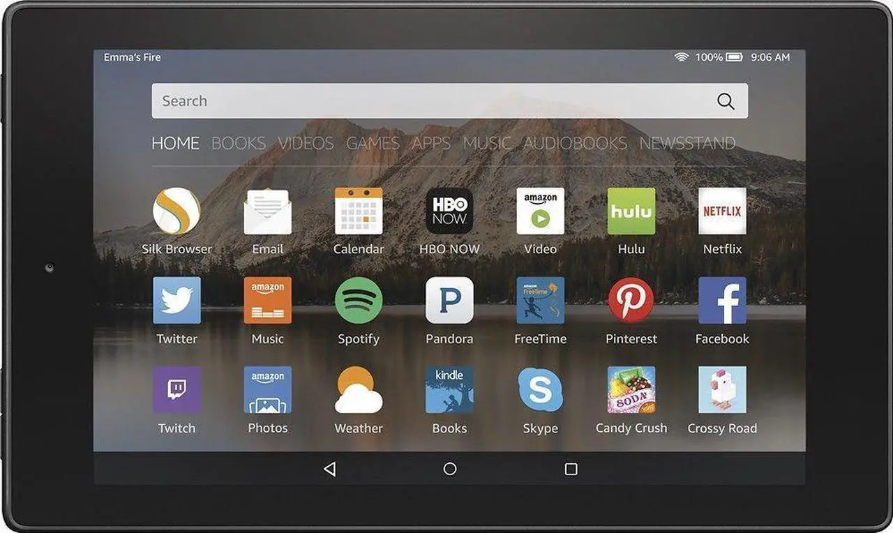 Alt view image 2 of 3 - Amazon Fire HD 8 Tablet, 8" HD Display, Wi-Fi, 16 GB Black