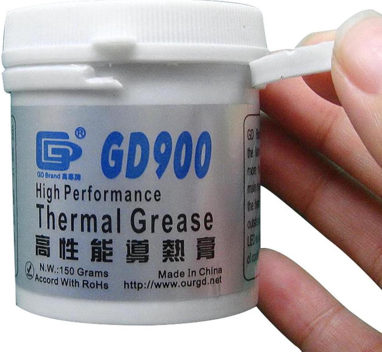 Alt view image 4 of 6 - 150g GD900 Thermal Grease Fan Cooling CPU GPU Cooler Processor Thermal Paste Pad Compound Silicone Plaster Heat sink