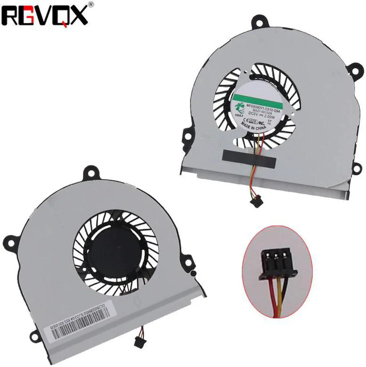 Main image of Laptop Cooling Fan For SAMSUNG NP355V4X NP355V4C NP350V5C NP355E4C P/N KSB06105HA MF60090V1 C510 G9A CPU Cooler Radiator