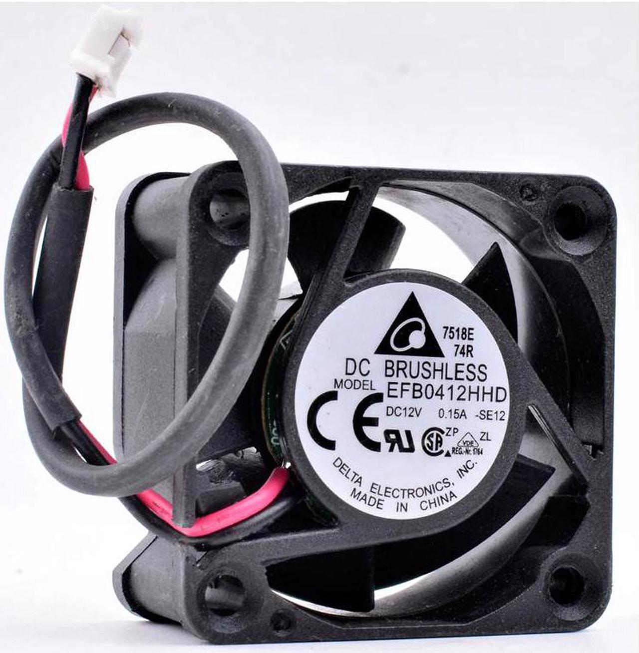 Main image of Delta EFB0412HHD 4cm 4020 12V 0.15A North and South Bridge Switch Power Cooling Fan