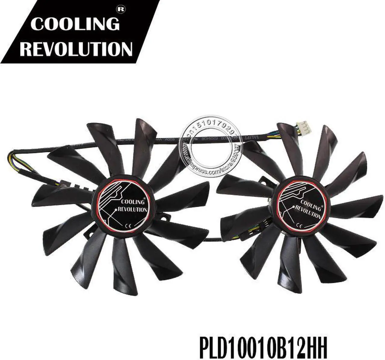 Main image of 95mm Cooler Fan For MSI GTX780Ti/780/760/750Ti R9 290X/290/280X/280/270X GAMING PLD10010S12HH Cooling Fan