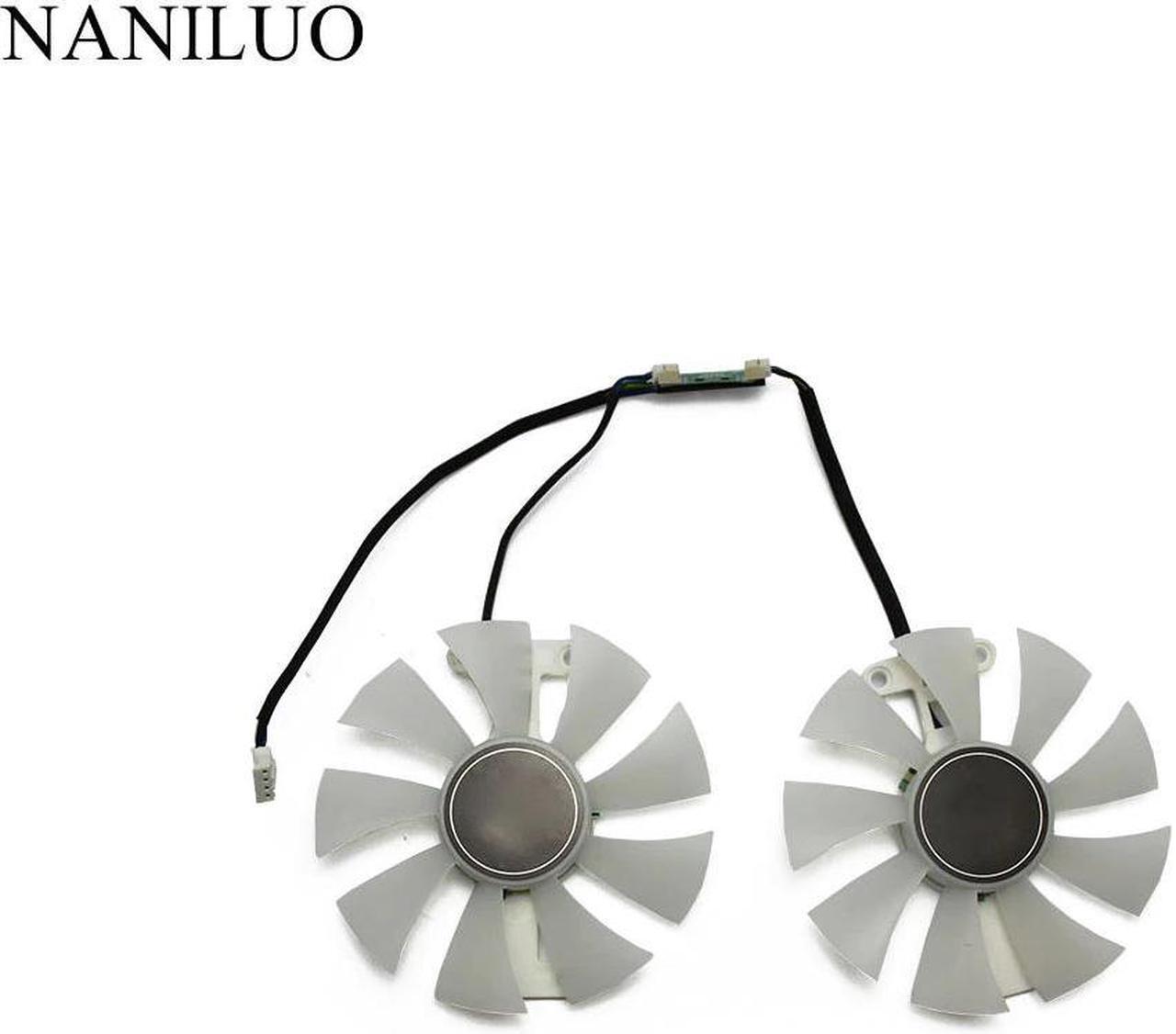 Alt view image 2 of 5 - GeForce GTX 960 950 1060 GPU Cooler Cooling Fan GA91S2H For KFA2 GALAX GTX960 GTX950 GTX1060 EXOC White 6GB Cards Cooling