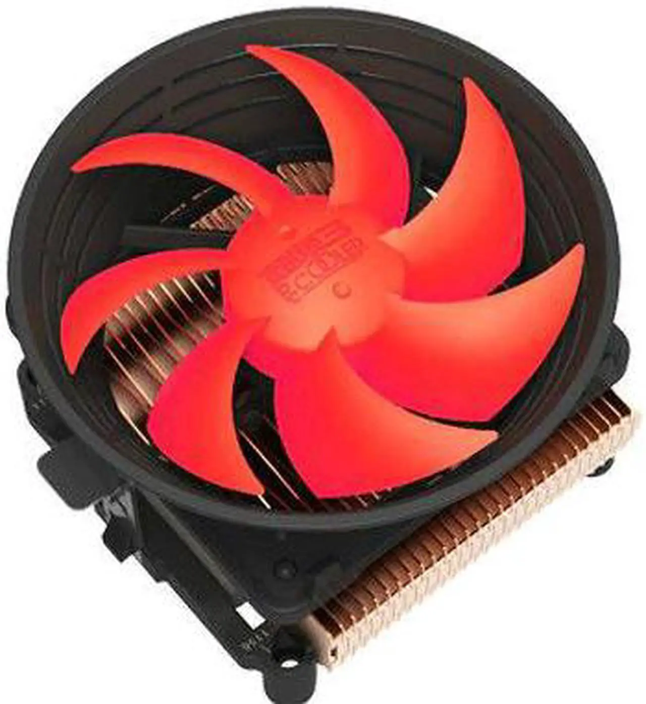 Alt view image 2 of 5 - 4 pin PWM 100mm 10cm fan cooling for Intel LGA1151 115x 775 for AMD all platforms CPU Cooler fan Radiator PcCooler Q100M