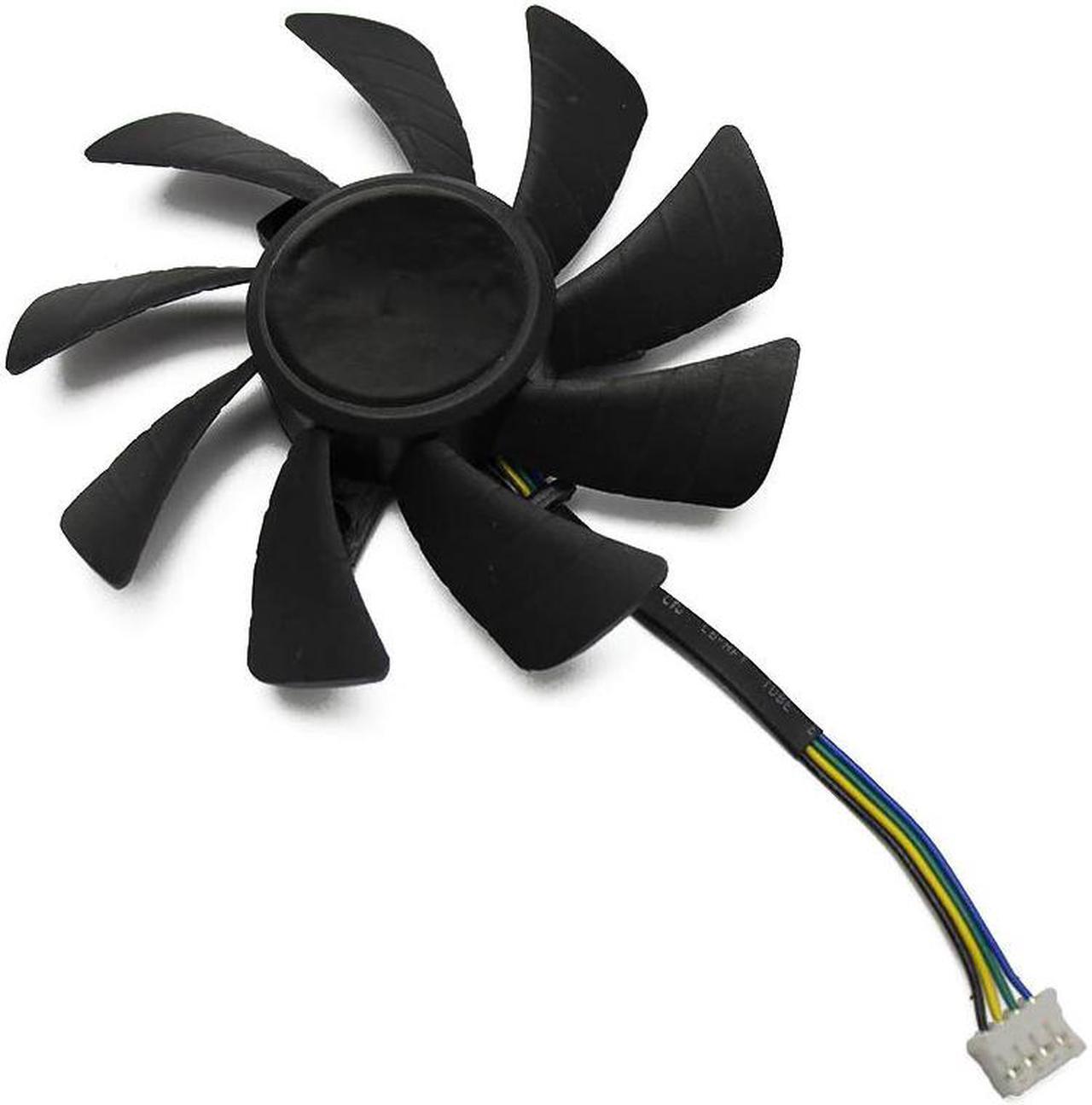 Alt view image 3 of 6 - 85MM T129215SH DC12V 0.30AMP 4PIN Cooling Fan for Zotac GeForce N1060IXOC 6GD GTX 1060 3GB Mini ITX Graphic Card