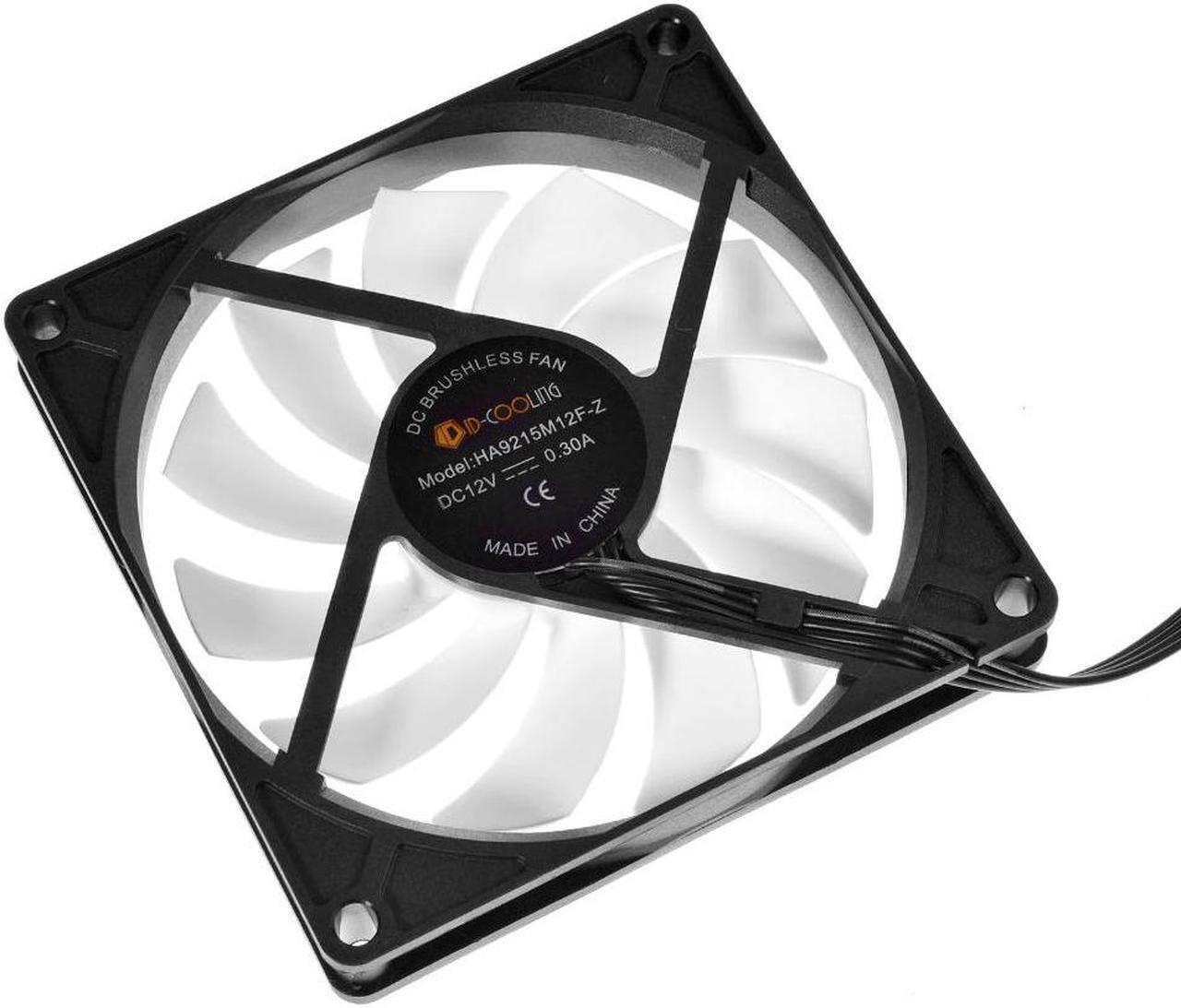 Alt view image 4 of 6 - ID COOLING 92*15mm Slim Low Profile Cooling Fan 4Pin PWM High Air Pressure,Low Noise & Big Airflow,For CPU&GPU&VGA cooler