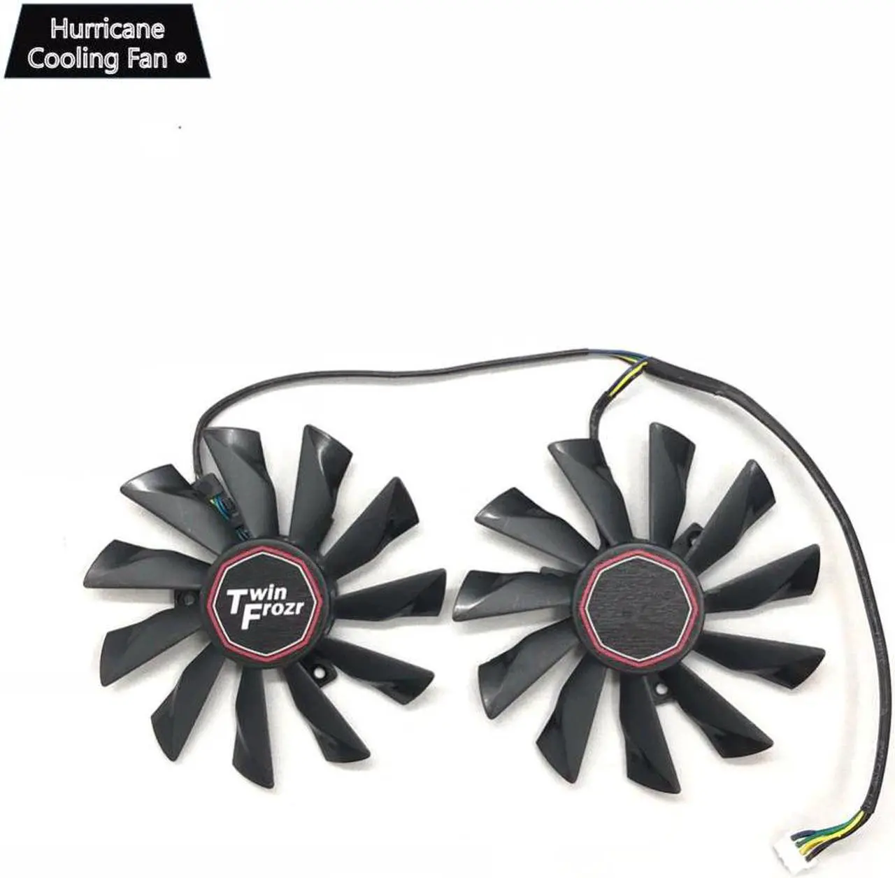 Alt view image 2 of 5 - PLD10010S12HH 95mm 4Pin Graphics Card Cooling Fan for MSI GTX 780Ti/780/760/750Ti R9 290X/290/280X/280/270X GAMING Cooler