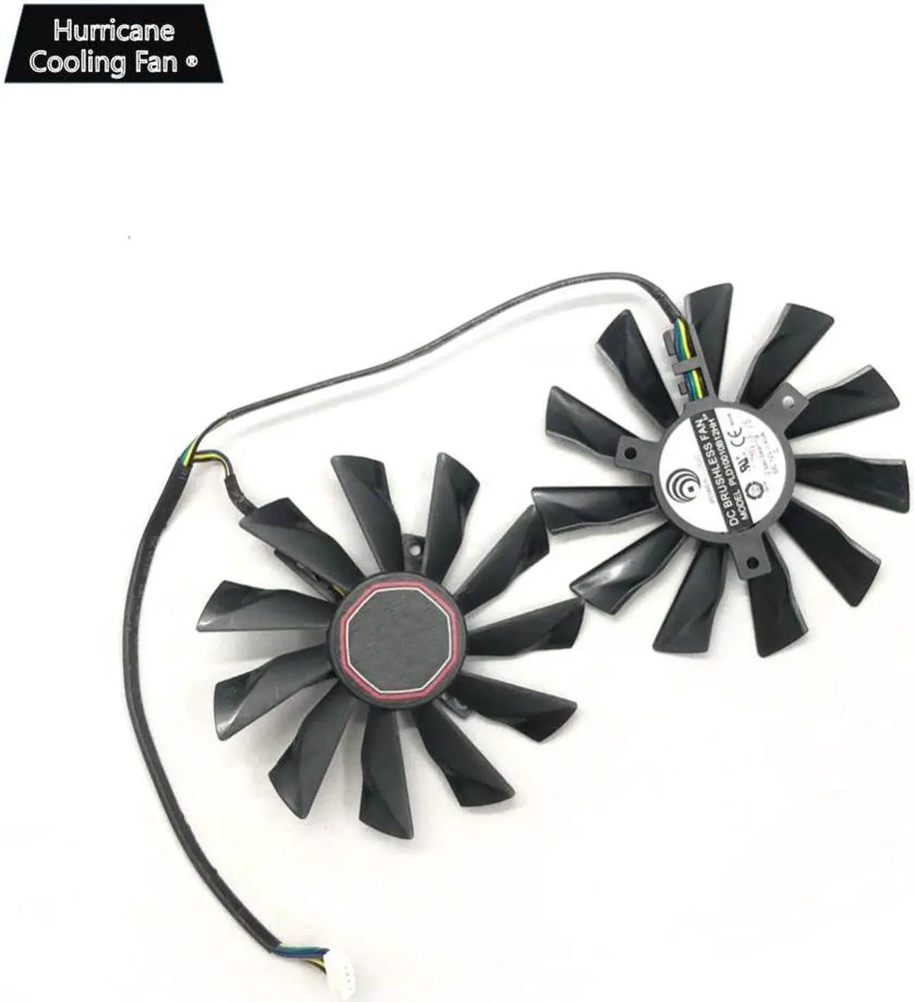 Alt view image 5 of 5 - PLD10010S12HH 95mm 4Pin Graphics Card Cooling Fan for MSI GTX 780Ti/780/760/750Ti R9 290X/290/280X/280/270X GAMING Cooler