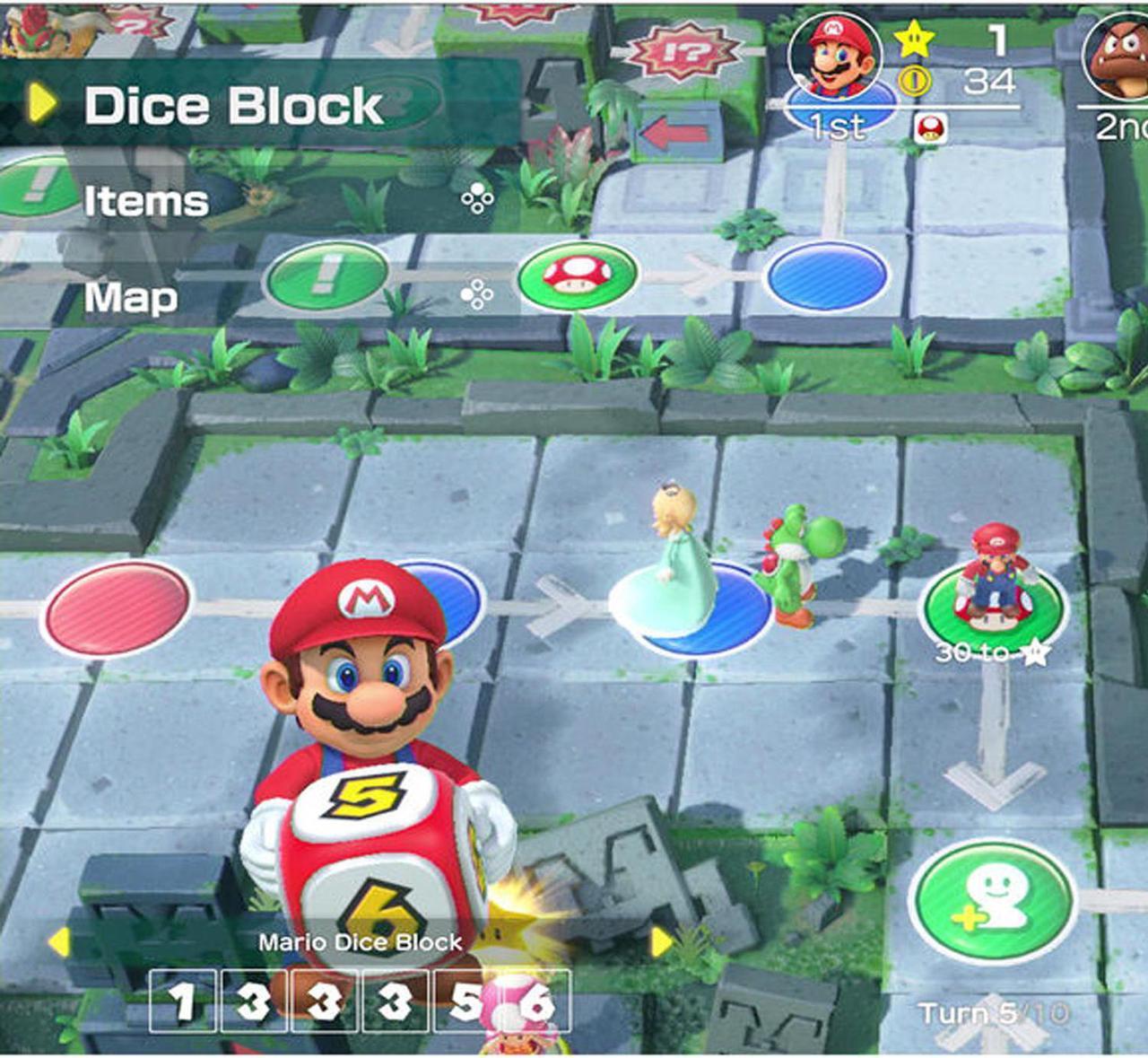 Alt view image 4 of 6 - New Super Mario Bros. U Deluxe + Super Mario Party - Two Game Bundle - Nintendo Switch