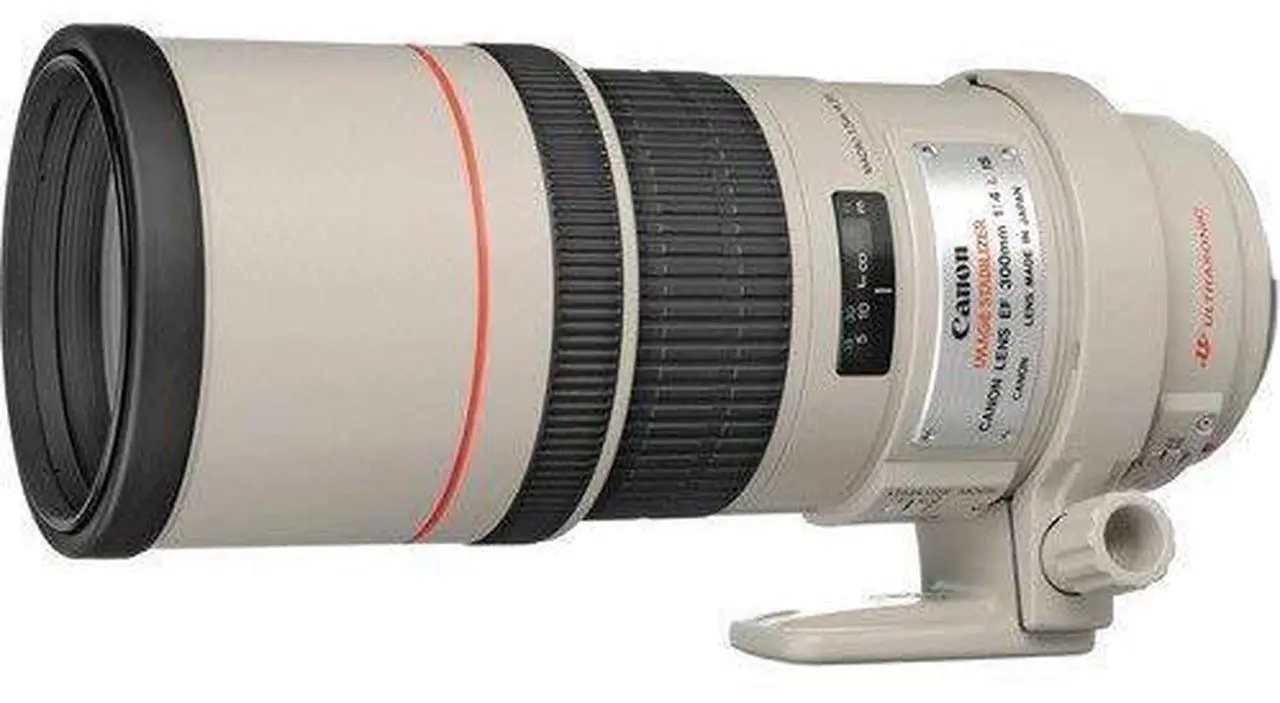 Alt view image 2 of 2 - Canon EF 300mm f/4L is USM Telephoto Fixed Lens for Canon SLR Cameras International Version (No Warranty)