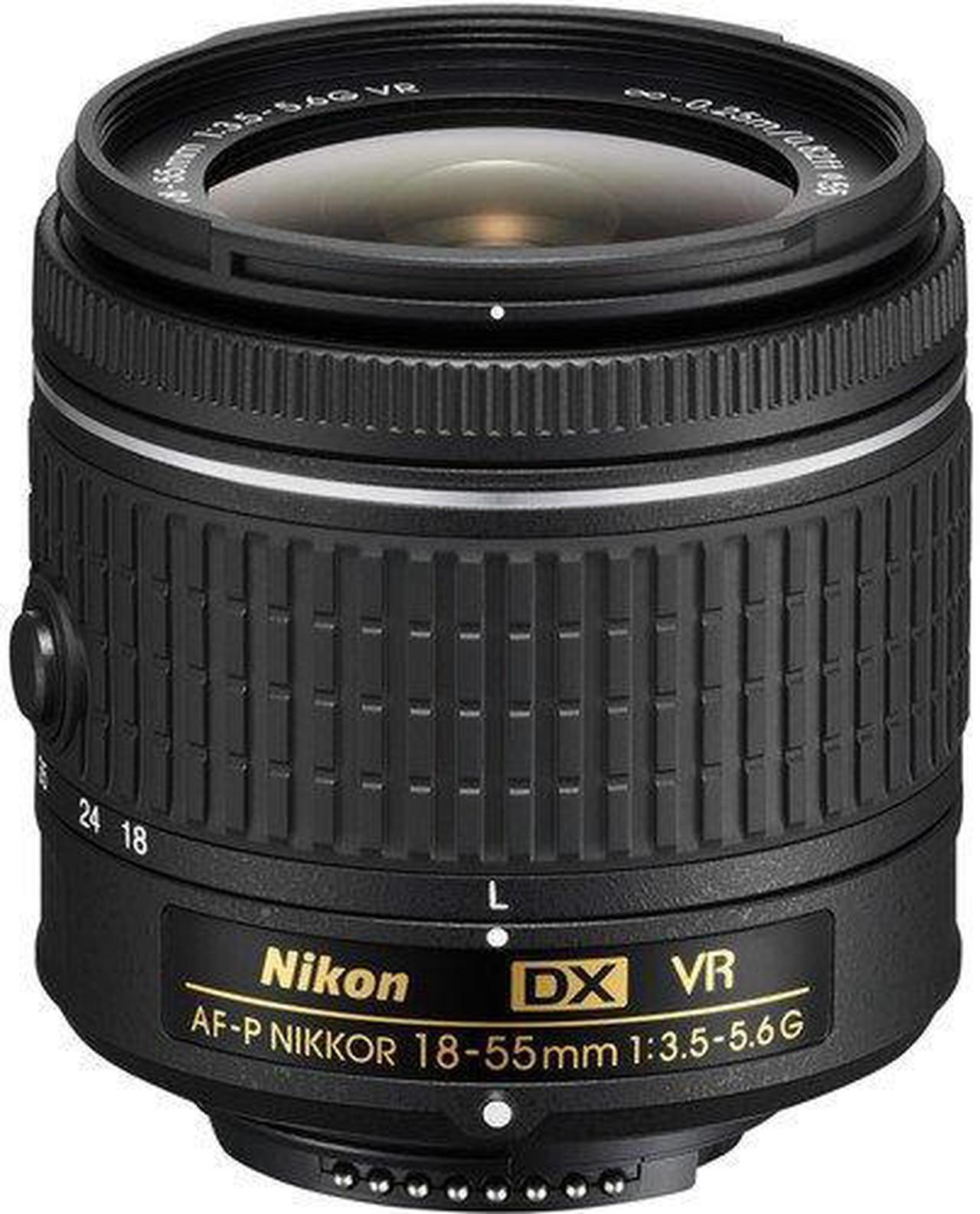 Alt view image 4 of 4 - Nikon D5300 DSLR Camera with AF-P 18-55mm Lens (International Model) with Extra Accessory Bundle