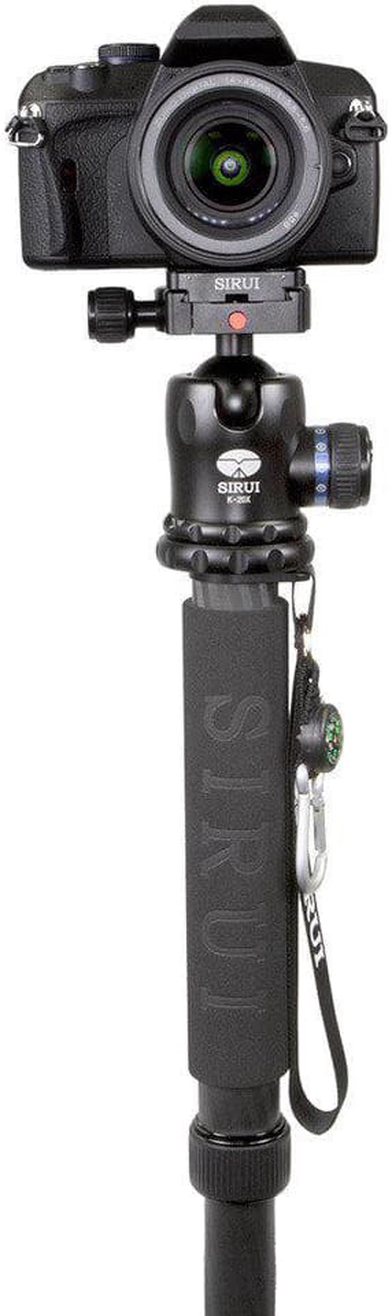 Alt view image 3 of 4 - SIRUI P-326 6 Section Carbon Fiber Monopod, 22 lb. Load Capacity #BSRP326