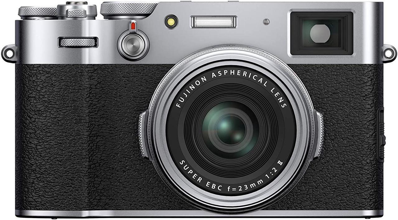 Alt view image 2 of 18 - Fujifilm X100V Digital Camera (Silver)