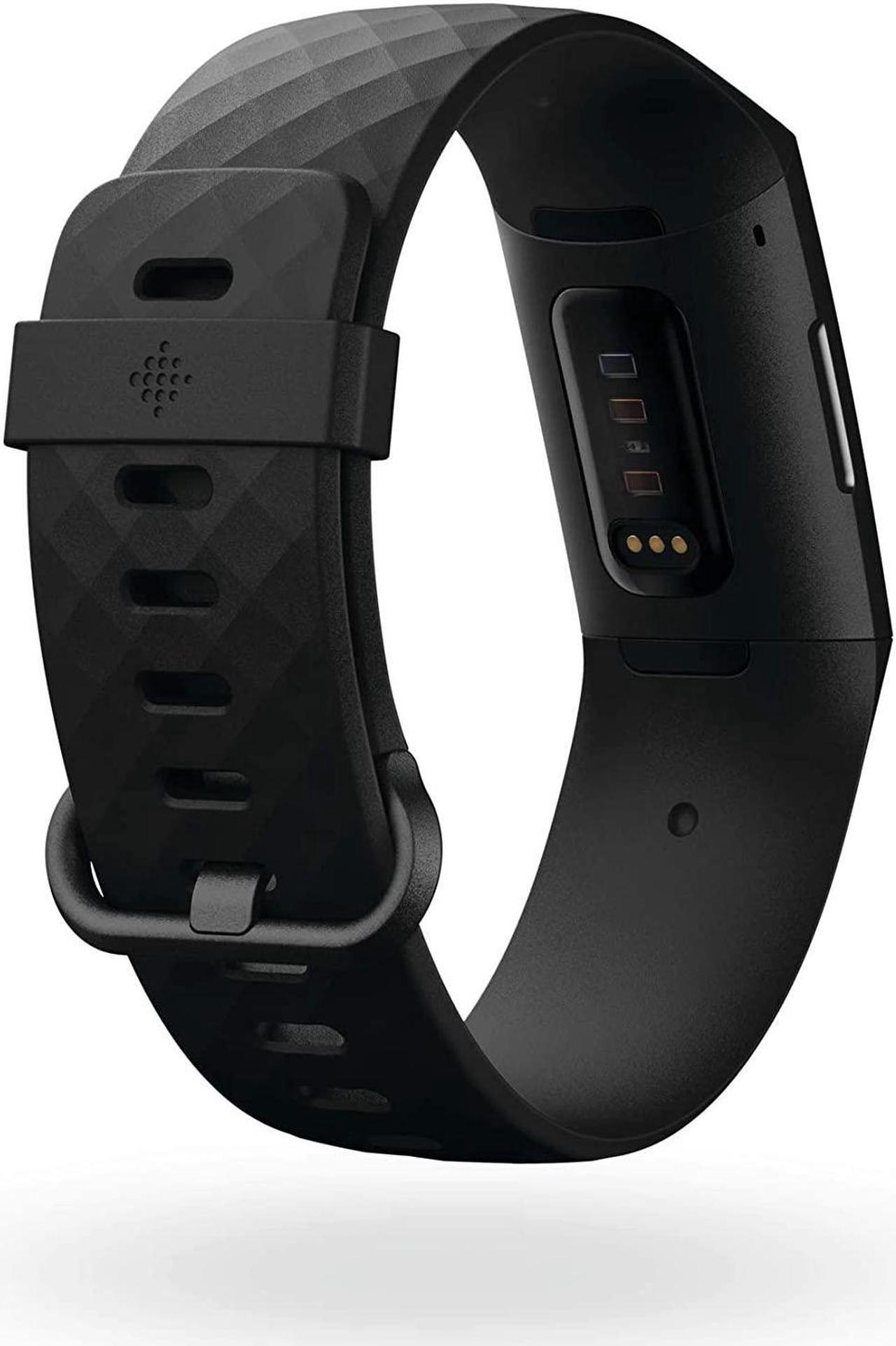 Alt view image 3 of 4 - Fitbit FB417BKBK Charge 4 Fitness and Activity Tracker with Built-in GPS, Heart Rate, Sleep & Swim Tracking, Black/Black, One Size