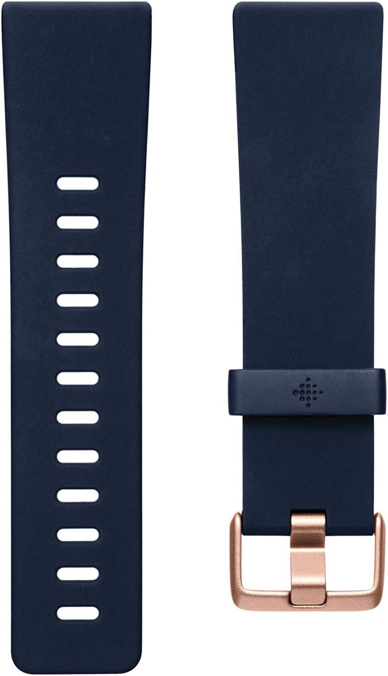 Alt view image 8 of 8 - Fitbit Versa 2 SE Navy Pink Woven