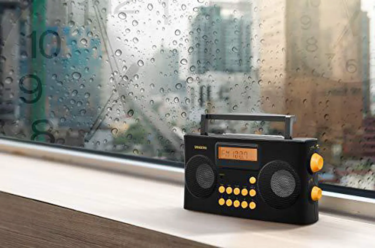Alt view image 7 of 14 - sangean prd17 am/fmrds portable radio specially designed for the visually impaired with helpful guided voice prompts, black, 10 station presets 5 am, 5 fm, stereo/mono switch, alarm timer